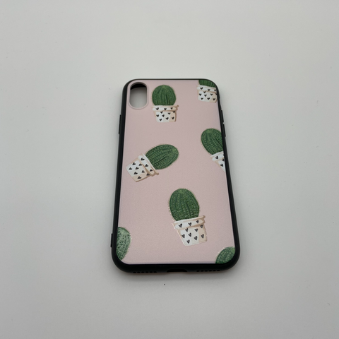 Image of iPhone X Pink Cactus 