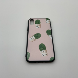 iPhone X Pink Cactus 