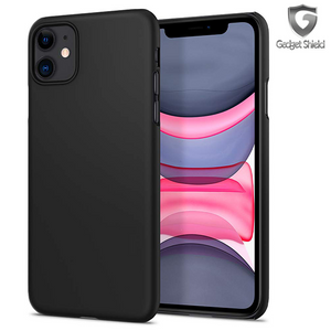 Black matte Gadget Shield case for Apple iPhone 11 Pro