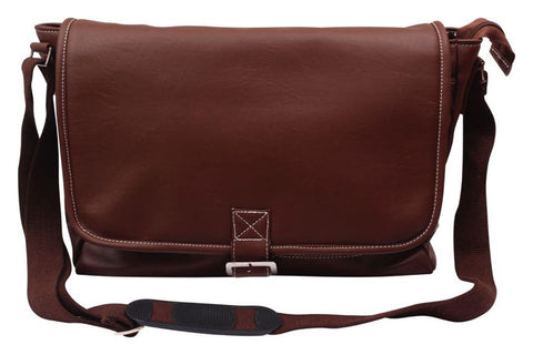 Image of Brown Faux Leather Bag