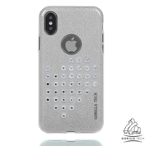 The Gorilla Tech Glitter Gel case is made from high quality materials, resistant to scratches and impact.