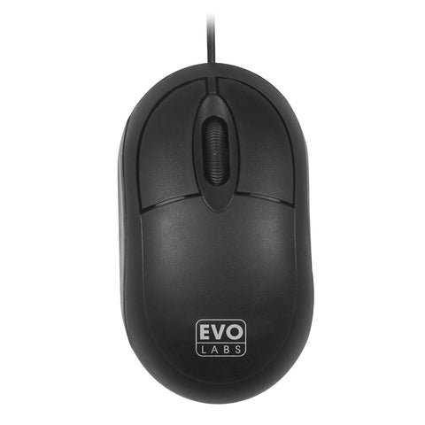 Image of Evo Labs MO-001 USB Matte Black Mini Mouse