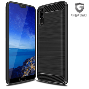 Gadget Shield carbon fiber black gel case for Nokia 6 2018