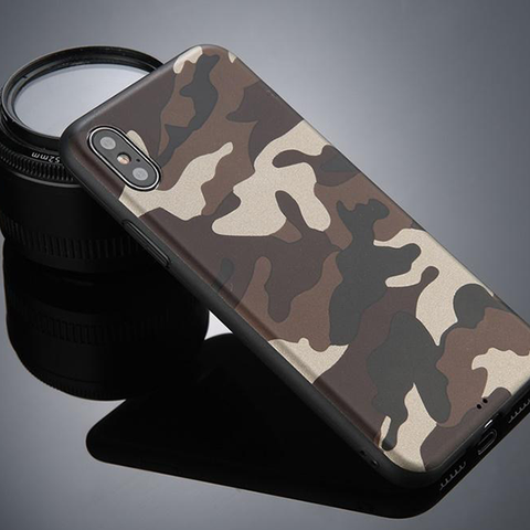 Image of Gadget Shield Army Gel Case for Apple iPhone XR