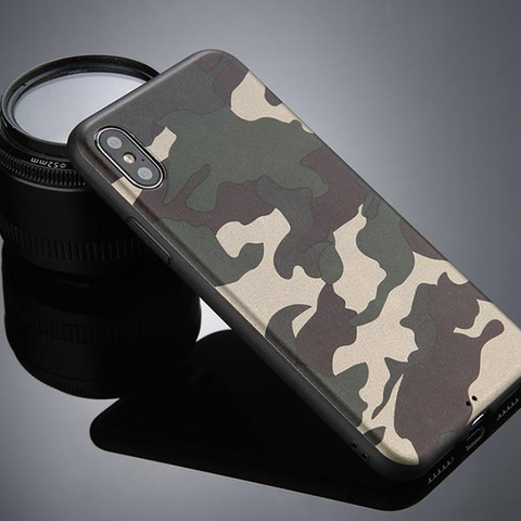 Image of Gadget Shield Army Gel Case for Apple iPhone XS MAX