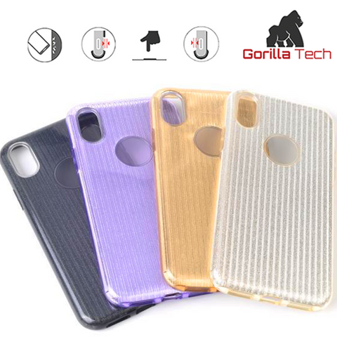 Image of iPhone 11 Pro Max Gorilla Tech Glitter Gel Case