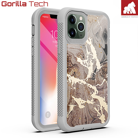 Image of iPhone XR  Gorilla Tech Builder Marble Case