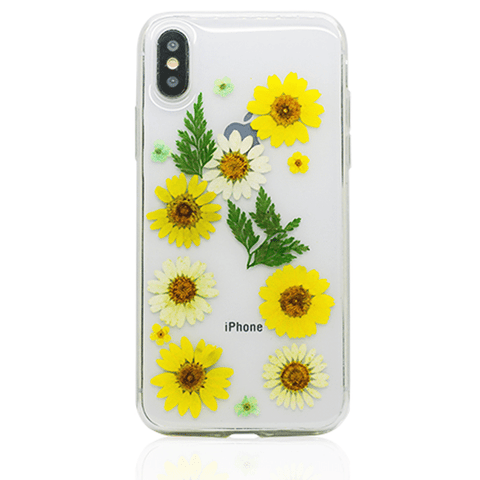 Image of Gorilla Tech Gel Case with dried flowers 5 for iPhone 6/7/8 / SE 2020