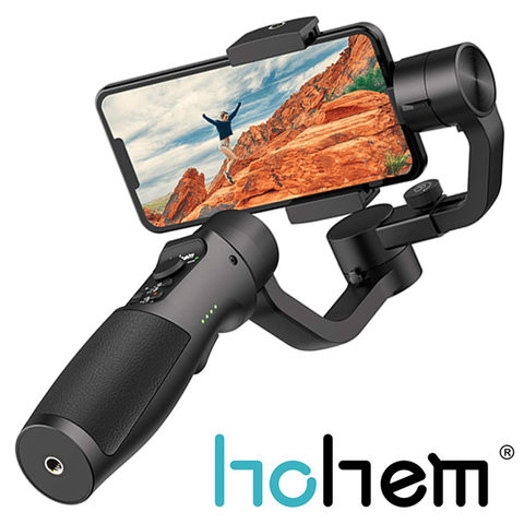 Image of Hohem 3-axis motorized stabilizer with tripod for smartphone 2 