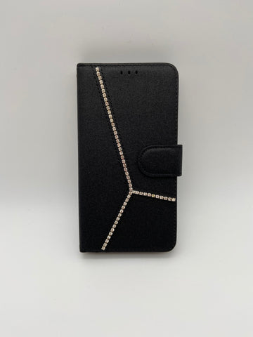 Image of iPhone X/ XS Book Case with Dimonds