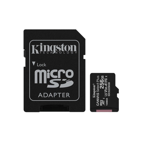 Image of Kingston Micros SD Memory Card With Flash Card Adaptor