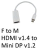 Mini DisplayPort (M) to HDMI (F)