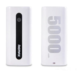 Power bank - Remax white 5000 mAh external battery