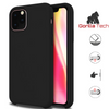 Premium quality sky black Gorilla Tech silicone case for Apple iphone 11 