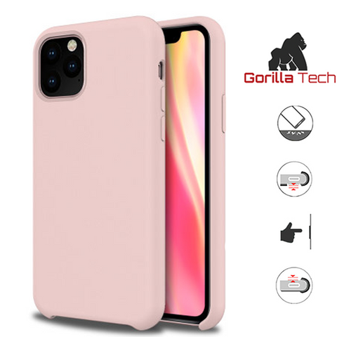 Image of Premium quality pink  Gorilla Tech silicone case for Apple iphone 11 Pro 