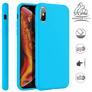 Premium quality sky blue Gorilla Tech silicone case for Apple iphone 11 Pro 