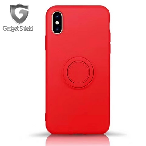 Image of iPhone XR  Gadget Shield Silicone Ring Case