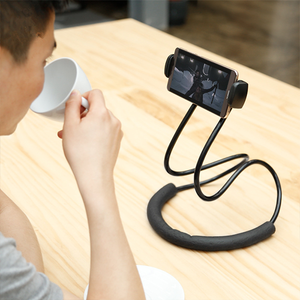 Selfie stick / Smartphone holder black