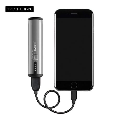 Image of 2600mAh battery 1 AMP Max output Micro USB charging input Micro USB charging cable included Charge check button Charged ready to use 5 protection levels 3400 Standard - (W) 23mm (D) 23mm (H) 94mm