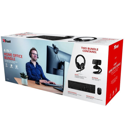 Image of Trust Qoby 4-in-1 Home Office Bundle