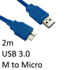 USB 3.0 A (M) to USB 3.0 Micro B (M) 2m