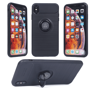 Gorilla Tech Carbon Ring Black for Huawei Y6 2018