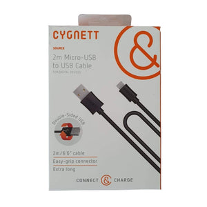 Cygnett 2 meter Micro usb charging lead/ cable