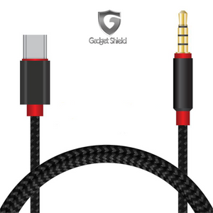 auxiliary cable type c Gadget Shield 1M black