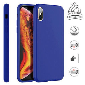 Gorilla Tech Premium Silicone Case (dark blue) for Huawei P30