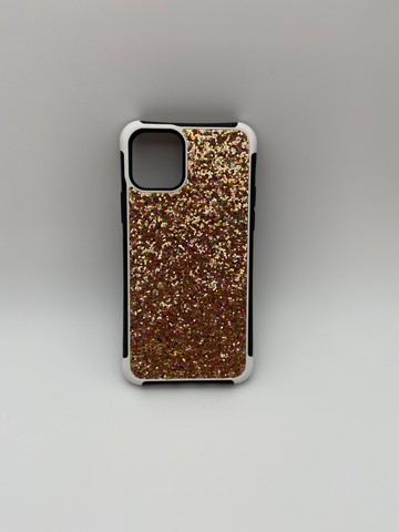 Image of iPhone 11 Fancy Glittery Back Case