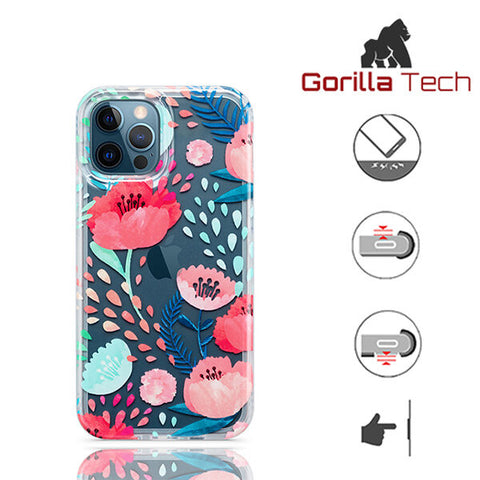 Image of Silicone Case Summer Flower Case iPhone 11 Pro