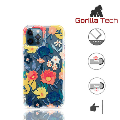 Image of Silicone Case Summer Flower Case iPhone XR