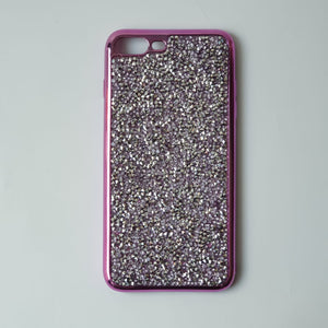 iPhone 7 Purple Glittery Case
