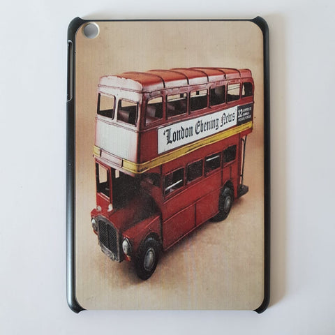 Image of iPad Mini 1 & 2 Hard Case Red Bus