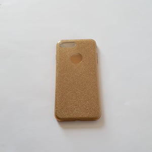 iPhone 6 Golden Glittery Case