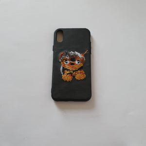 iPhone X Rubber case with Cute Dog Picture