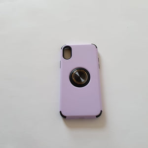 iPhone XR Lilac Case With Ring Pop Socket