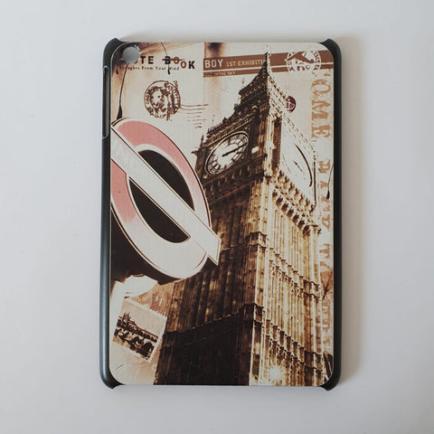 Image of iPad mini 1 & 2 Hard Case Big Ben and Tube Station