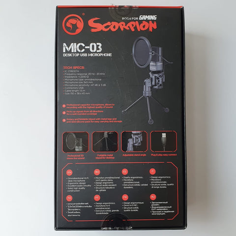 Image of Scorpion Desktop usb Microphone 2