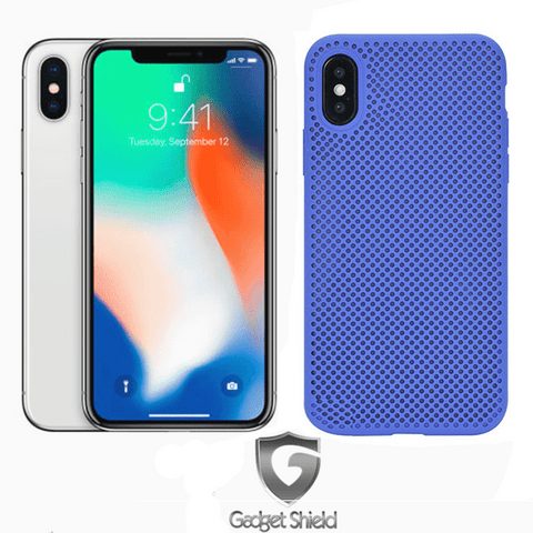 Image of Gadget Shield Mesh Silicone Blue for Huawei P Smart 2019