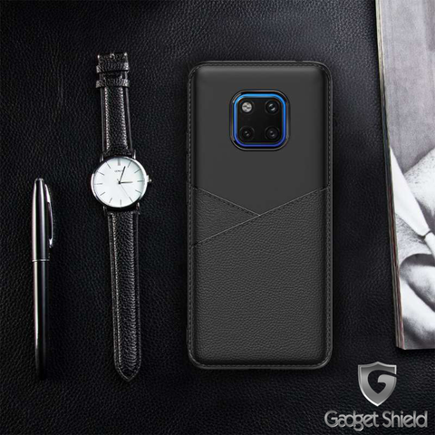 Image of Gadget Shield Design Carbon Case for Huawei Y6 2018